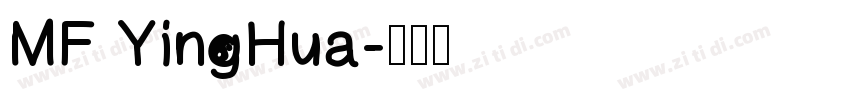 MF YingHua字体转换